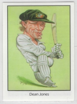 CRICKET - 1994 Weet Bix - Australian Test Cricketers - #10 Dean Jones - Australia