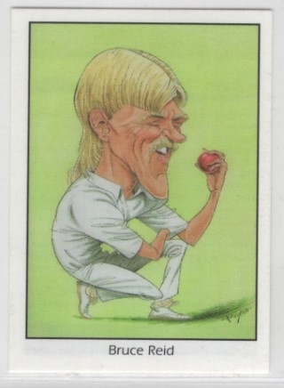 CRICKET - 1994 Weet Bix - Australian Test Cricketers - #13 Bruce Reid - Australia