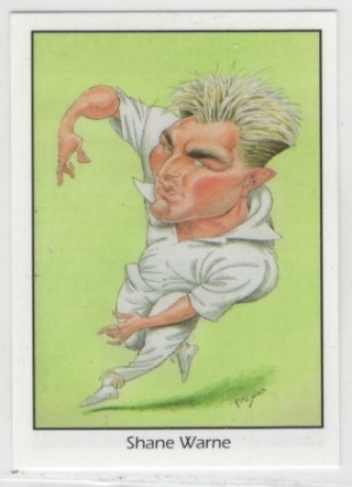 CRICKET - 1994 Weet Bix - Australian Test Cricketers - #14 Shane Warne - Australia