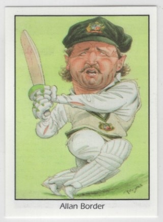 CRICKET - 1994 Weet Bix - Australian Test Cricketers - #20 Allan Border - Australia