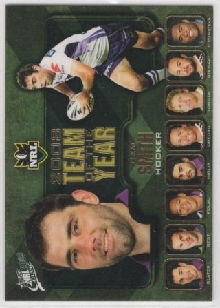 NRL - 2009 Select Classic - Team of the Year 2008 #TY9 - Cameron Smith - Melbourne Storm