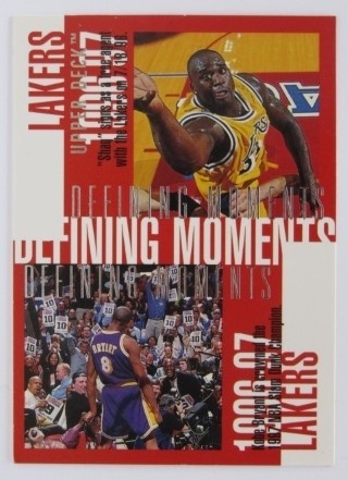 1997-98 Upper Deck - #343 Defining Moments Lakers - LA Lakers