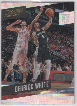 2017-18 Prestige - Horizon #178 - Derrick White - ROOKIE - San Antonio Spurs