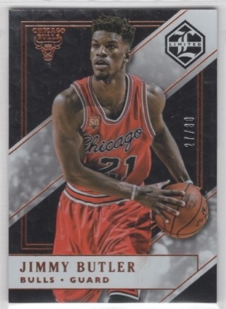 2015-16 Panini Limited - #006 - Jimmy Butler SN80 - Chicago Bulls