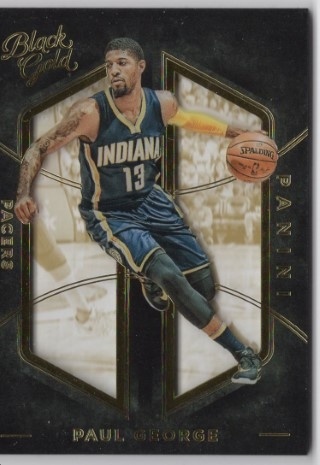 2015-16 Panini Black Gold - #070 Paul George - Indiana Pacers