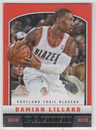 2012-13 Panini - #262 Damian Lillard - ROOKIE - Portland Trailblazers