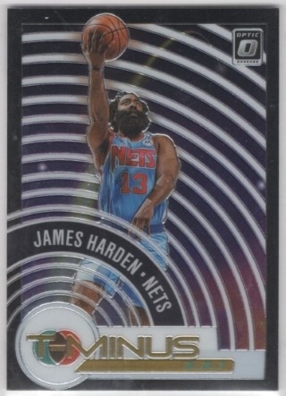 2020-21 Donruss Optic - T-Minus 3...2...1 #07 - James Harden - Brooklyn Nets