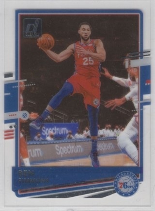 2020-21 Clearly Donruss - #003 Ben Simmons - Philadelphia 76ers