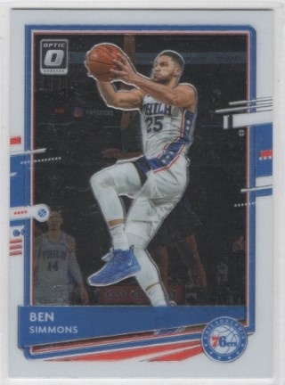 2020-21 Donruss Optic - #111 Ben Simmons - Philadelphia 76ers
