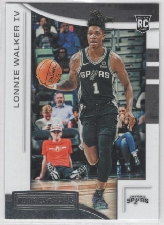 2018-19 Panini Chronicles - #632 Rookies & Stars - Lonnie Walker IV - ROOKIE - San Antonio Spurs
