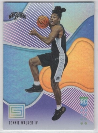 2018-19 Panini Status - Purple #178 - Lonnie Walker IV - ROOKIE - San Antonio Spurs