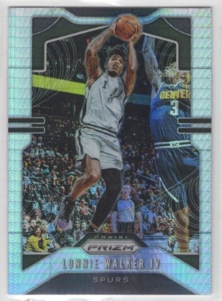 2019-20 Panini Prizm - Prizm Hyper #139 - Lonnie Walker IV - San Antonio Spurs