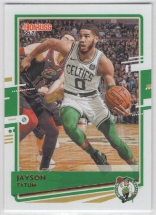 2020-21 Donruss - #166 Jayson Tatum - Boston Celtics
