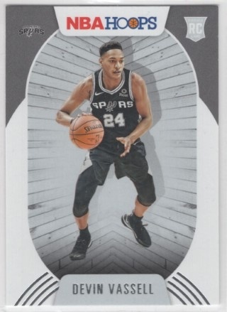 2020-21 Hoops - #209 Devin Vassell - ROOKIE - San Antonio Spurs