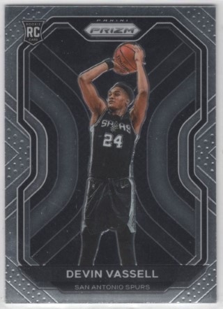 2020-21 Panini Prizm - #252 Devin Vassell - ROOKIE - San Antonio Spurs