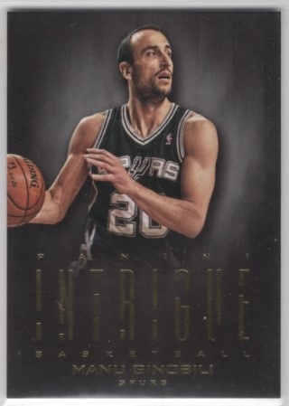 2012-13 Panini Intrigue - #048 Manu Ginobili - San Antonio Spurs
