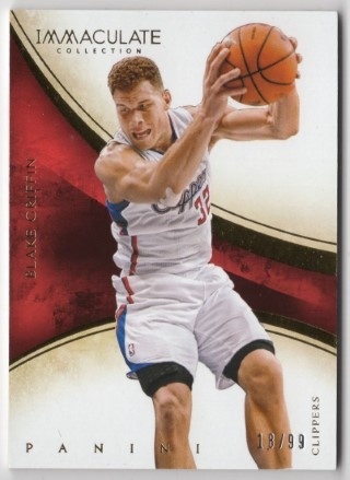 2013-14 Immaculate Collection - #053 Blake Griffin - LA Clippers