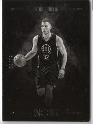 2016-17 Panini Noir - #042 Blake Griffin SN79 - LA Clippers