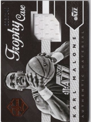 2015-16 Panini Limited - Trophy Case Materials #04 - Karl Malone MEM, SN149 - Utah Jazz