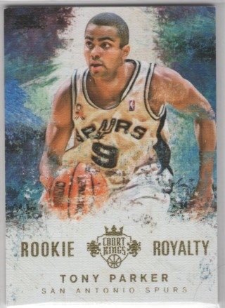2014-15 Court Kings - Rookie Royalty #21 - Tony Parker - San Antonio Spurs