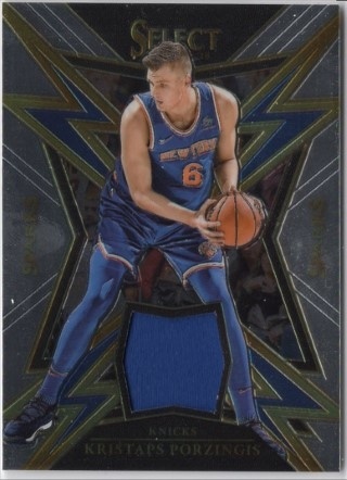 2017-18 Select - Sparks #SP-KPZ - Kristaps Porzingis MEM - New York Knicks