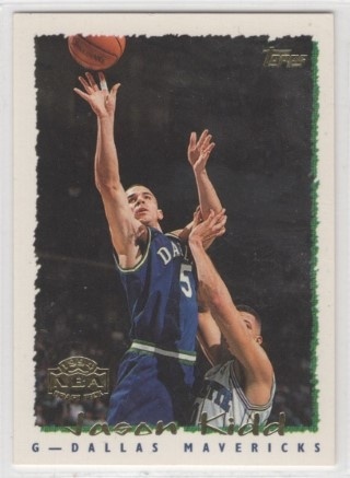 1994-95 Topps - #371 Jason Kidd - ROOKIE - Dallas Mavericks