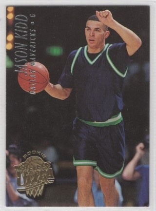 1994-95 Ultra - #043 Jason Kidd - ROOKIE - Dallas Mavericks