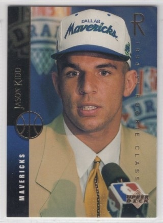 1994-95 Upper Deck - #160 Jason Kidd - ROOKIE - Dallas Mavericks
