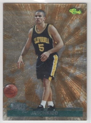 1995 Classic Images Four Sport - #02 Jason Kidd FOIL - California Golden Bears