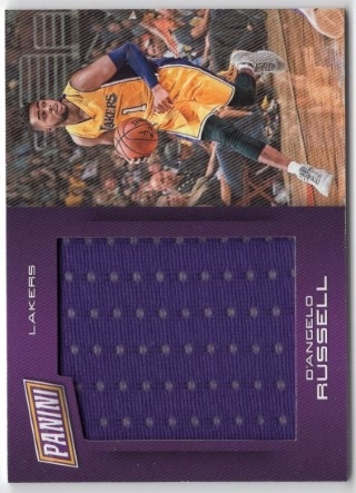 2016-17 Panini Day - Jumbo Memorabilia #03 - D'Angelo Russell MEM - LA Lakers
