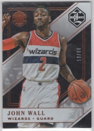 2015-16 Panini Limited - #003 John Wall SN80 - Washington Wizards