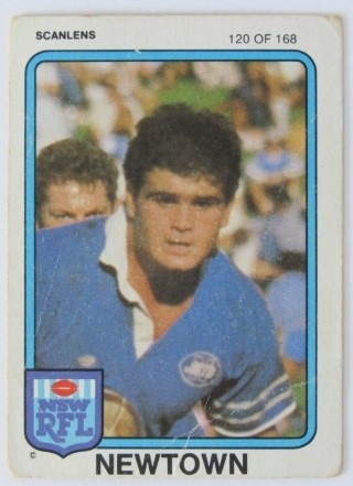 NRL - 1981 Scanlens - #120 Geoff Budgen - Newtown Jets