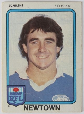 NRL - 1981 Scanlens - #121 Chris Doyle - Newtown Jets
