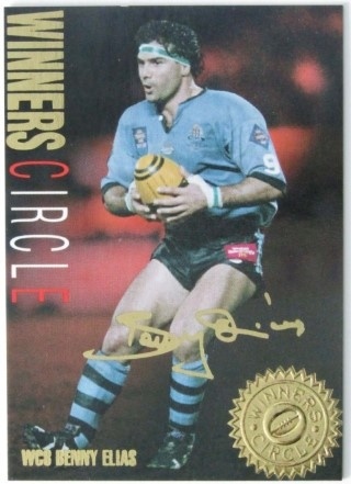 NRL - 1995 Dynamic Series 1 - Winners Circle #WC8 - Benny Elias - NSW Blues