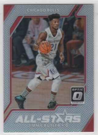 2017-18 Donruss Optic - All Stars Holo #17 - Jimmy Butler - Chicago Bulls
