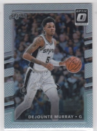2017-18 Donruss Optic - Holo #135 - Dejounte Murray - San Antonio Spurs