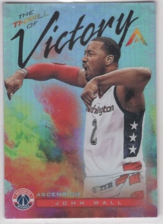 2017-18 Panini Ascension - The Thrill of Victory #TOV05 - John Wall - Washington Wizards