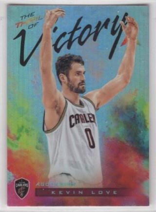 2017-18 Panini Ascension - The Thrill of Victory #TOV08 - Kevin Love - Cleveland Cavaliers