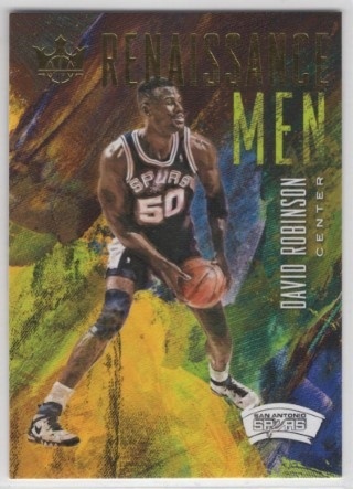 2017-18 Court Kings - Renaissance Men #07 - David Robinson - San Antonio Spurs