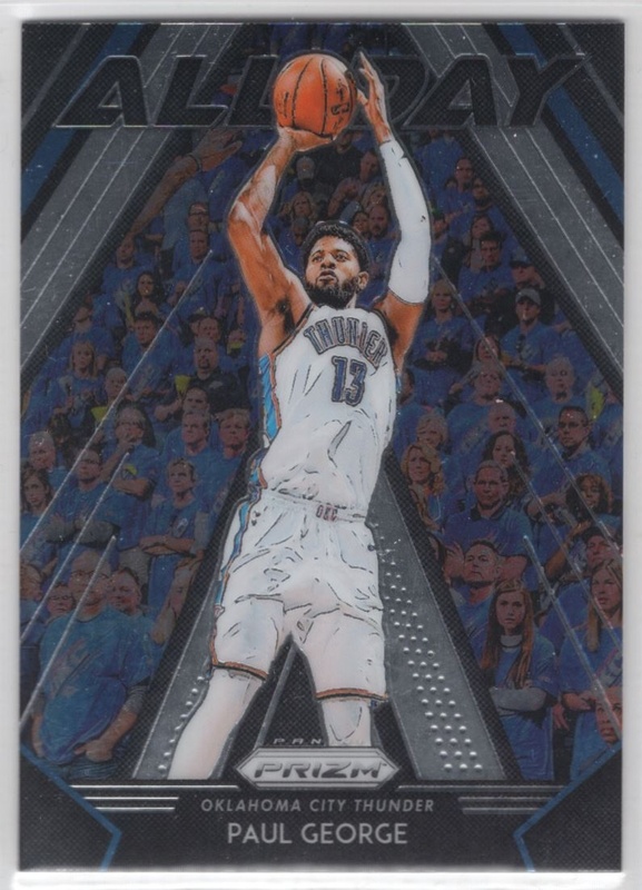 2018-19 Panini Prizm - All Day #05 - Paul George - OKC Thunder