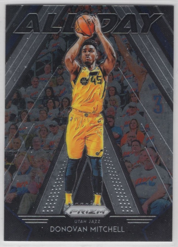 2018-19 Panini Prizm - All Day #17 - Donovan Mitchell - Utah Jazz