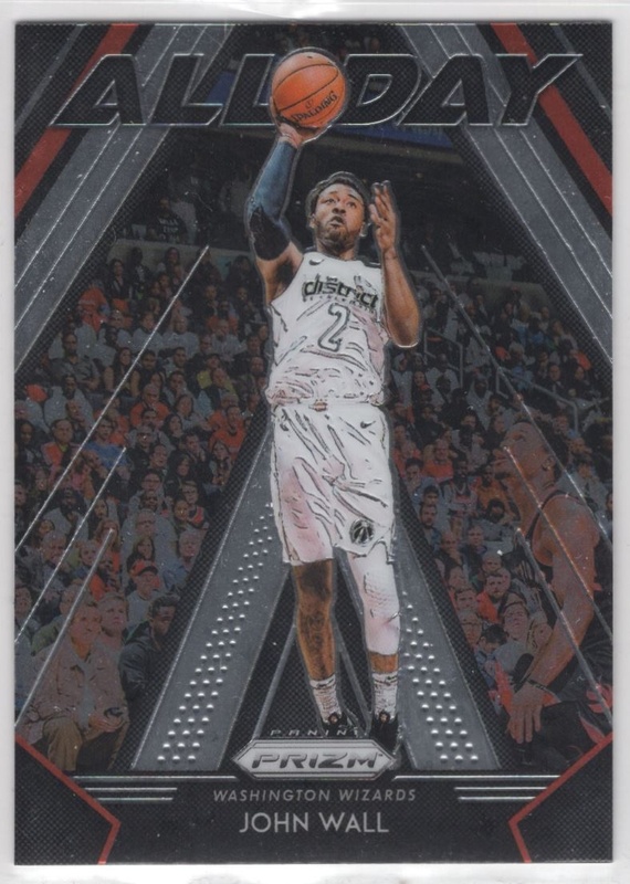 2018-19 Panini Prizm - All Day #21 - John Wall - Washington Wizards