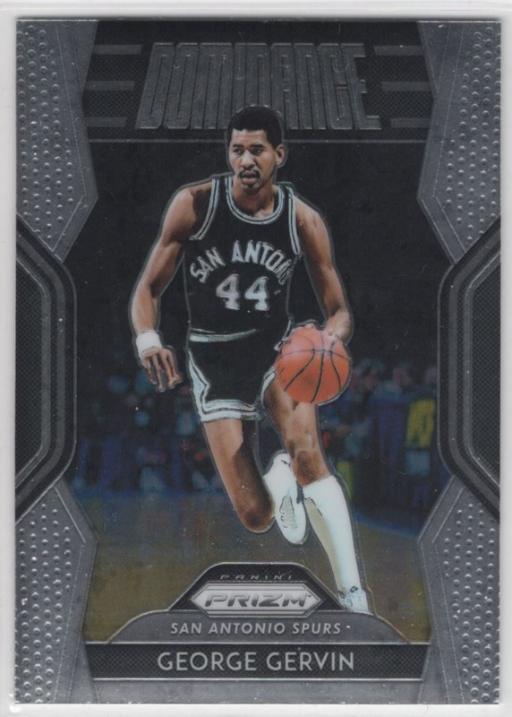 2018-19 Panini Prizm - Dominance #20 - George Gervin - San Antonio Spurs