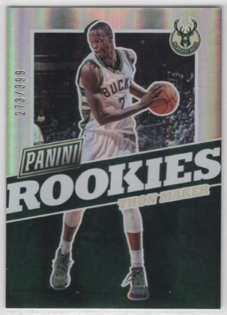 2017 Panini National Convention - #BK39 Rookies - Thon Maker SN399 - Milwaukee Bucks