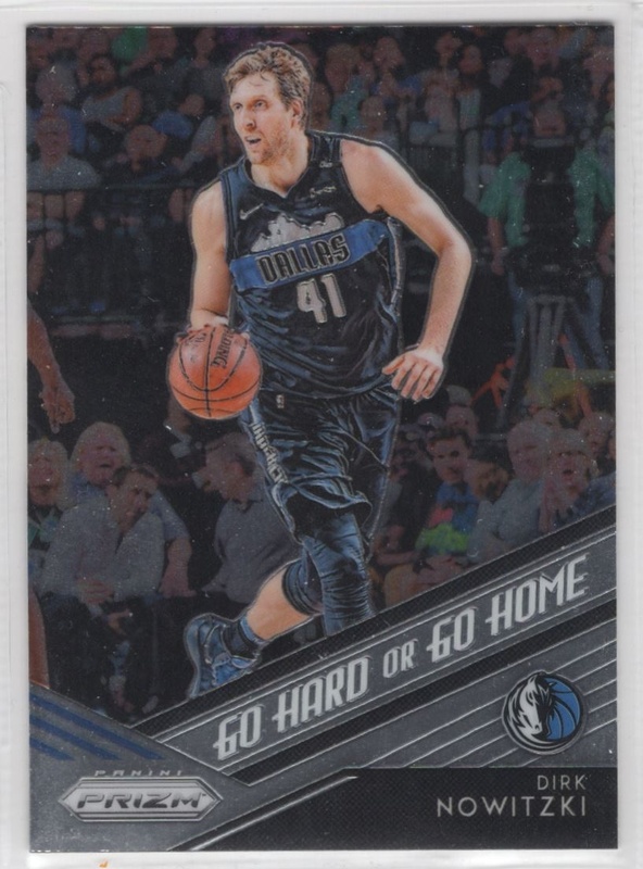 2018-19 Panini Prizm - Go Hard or Go Home #18 - Dirk Nowitzki - Dallas Mavericks