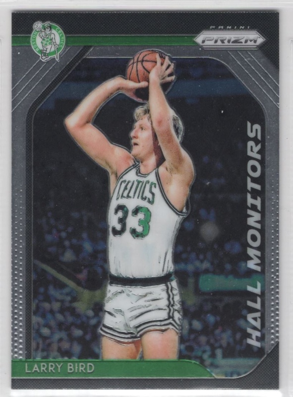 2018-19 Panini Prizm - Hall Monitors #02 - Larry Bird - Boston Celtics