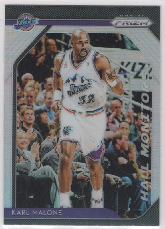 2018-19 Panini Prizm - Hall Monitors Silver #05 - Karl Malone - Utah Jazz