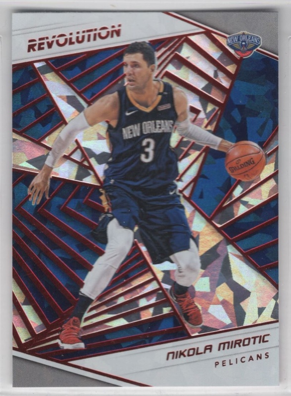 2018-19 Panini Revolution - Chinese New Year #013 - Nikola Mirotic - New Orleans Pelicans