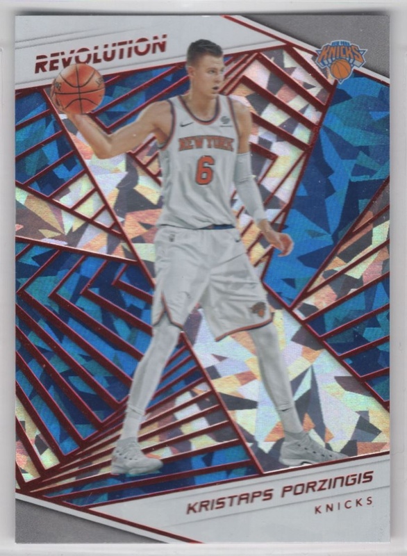 2018-19 Panini Revolution - Chinese New Year #043 - Kristaps Porzingis - New York Knicks