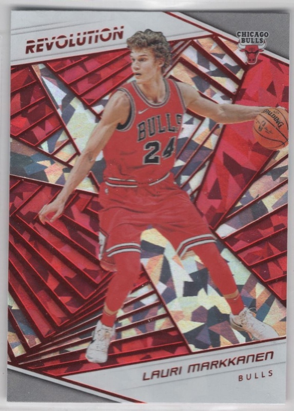 2018-19 Panini Revolution - Chinese New Year #044 - Lauri Markkanen - Chicago Bulls